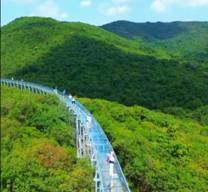 琅琊山玻璃栈道旅游攻略_宁波玻璃栈道旅游景点