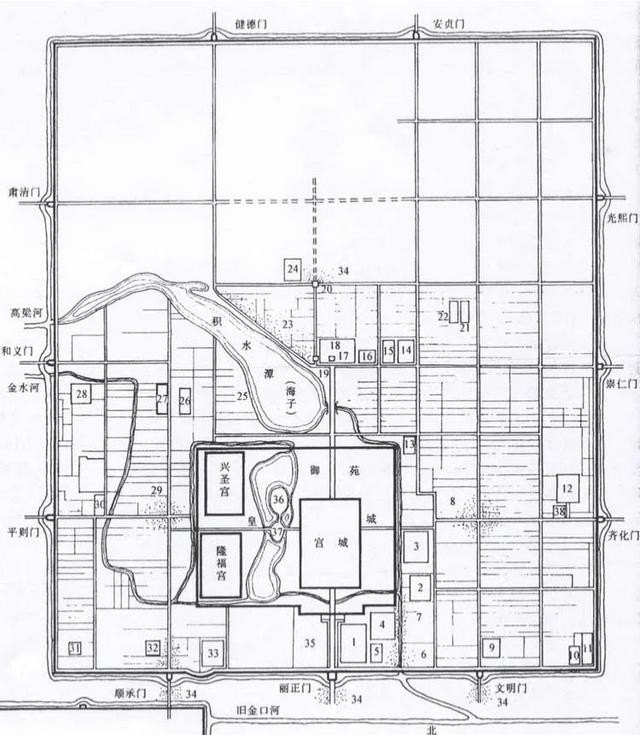 北濠桥名字起源_1949年建国北京市城区有多少人口，面积有多大