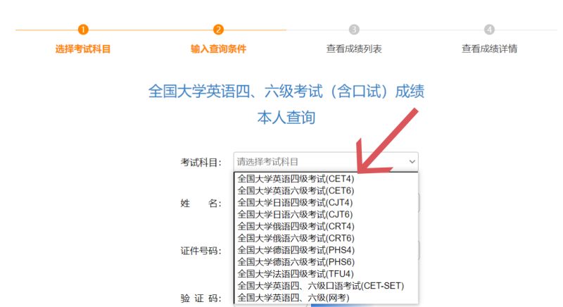 四级成绩查询步骤_2023年四级成绩怎么查询