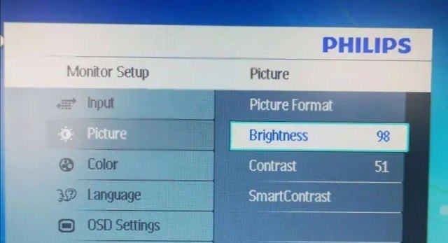 飞利浦显示器屏幕怎么调试亮？飞利浦显示器屏，飞利浦电脑显示器