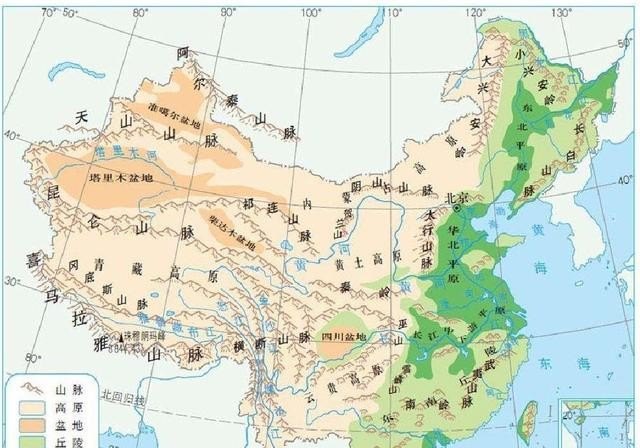 中国可以使用的土地,中国历史上最广阔的山地 - 华夏历史