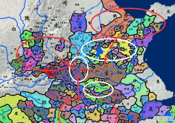 郑国、宋国、鲁国初期版图较大，后期是如何慢慢积弱下来的 - 华夏历史