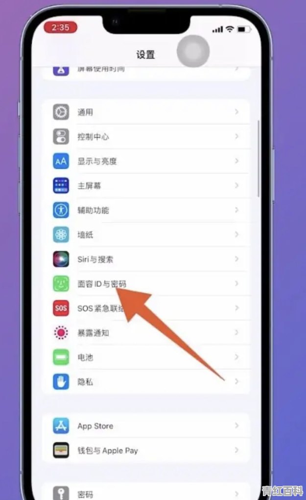 苹果手机密码怎么设置iphone