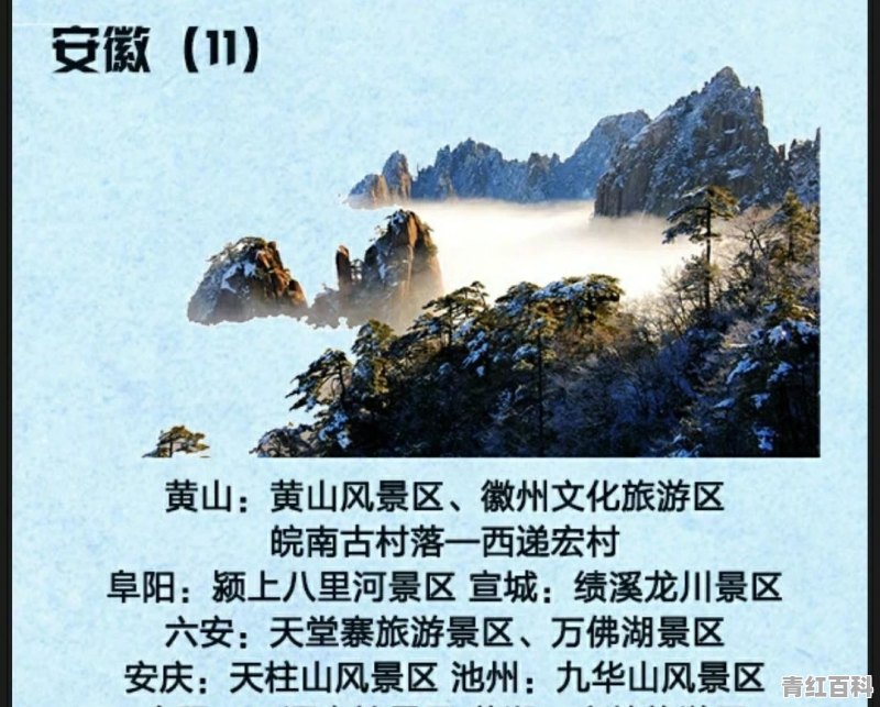 五一安徽旅游必去十大景点