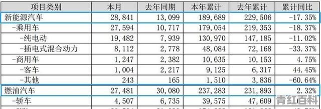 比亚迪历史汽车销量数据