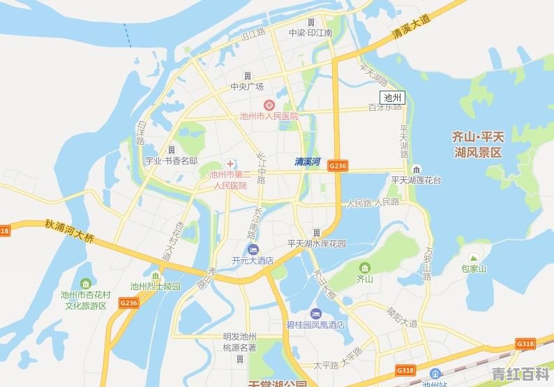 离池州近的其它城市旅游景点