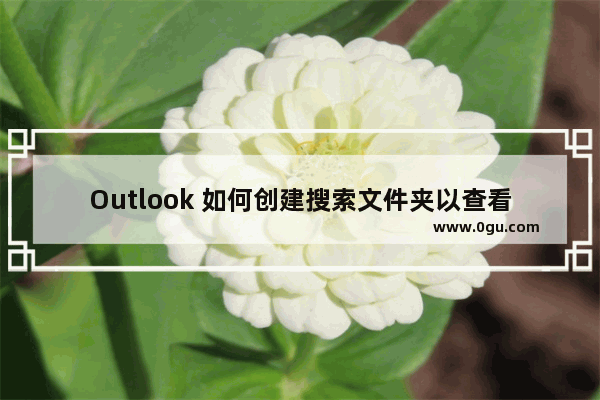 Outlook 如何创建搜索文件夹以查看已分类的邮件实现重要邮件/稍后阅读