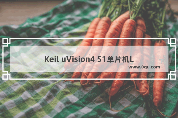 Keil uVision4 51单片机LED闪烁编程的操作教程