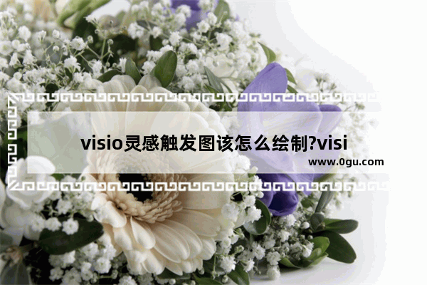 visio灵感触发图该怎么绘制?visio画框架标题图的教程