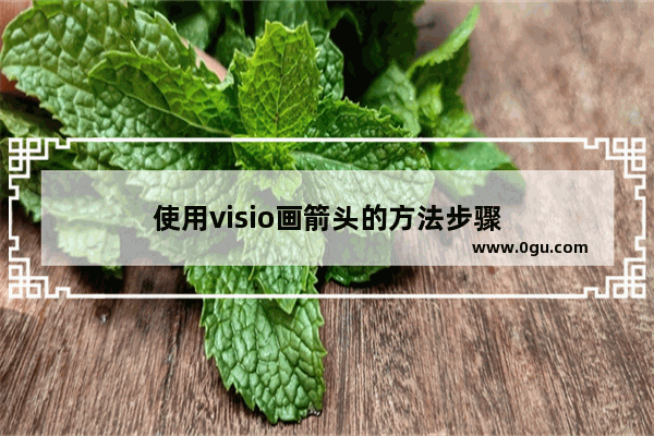 使用visio画箭头的方法步骤