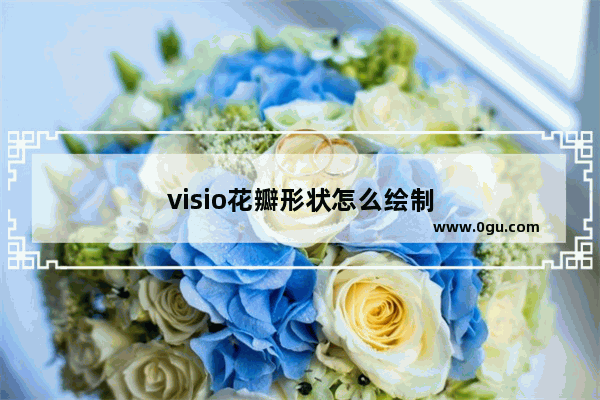 visio花瓣形状怎么绘制