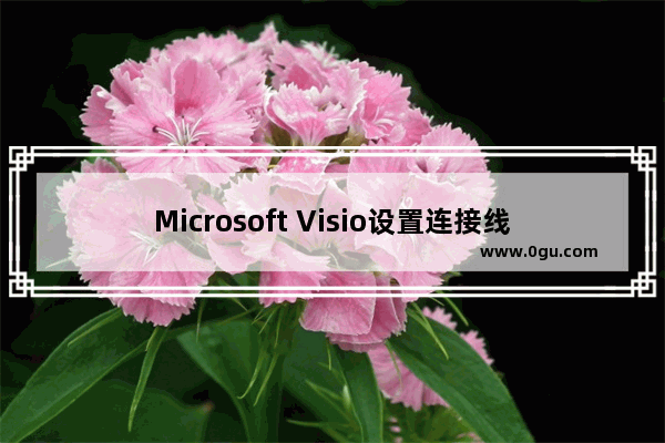 Microsoft Visio设置连接线宽度的方法