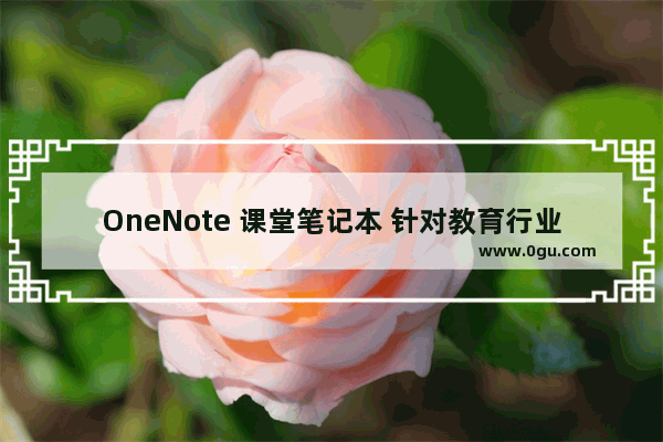 OneNote 课堂笔记本 针对教育行业师生之间实现电子化、远程化互动学习