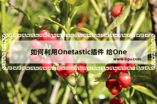 如何利用Onetastic插件 给OneNote添加替换功能