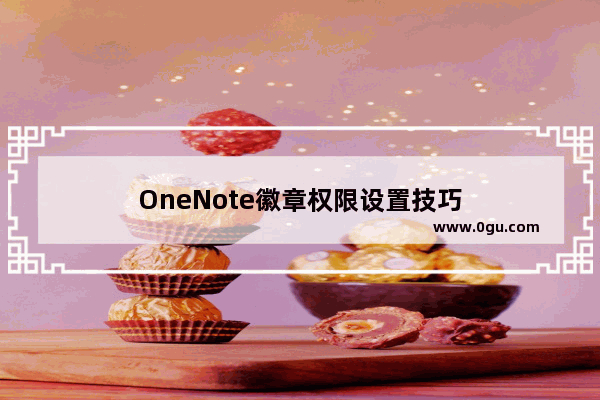 OneNote徽章权限设置技巧