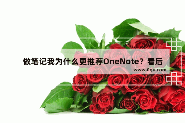 做笔记我为什么更推荐OneNote？看后你就明白了