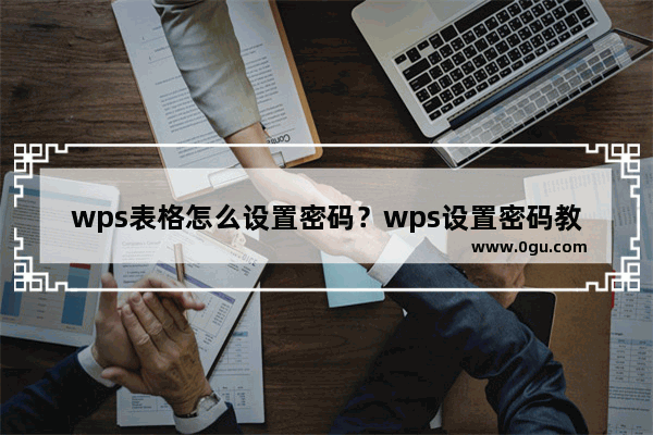 wps表格怎么设置密码？wps设置密码教程