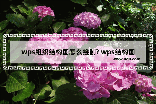 wps组织结构图怎么绘制? wps结构图模板的使用方法