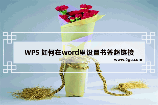 WPS 如何在word里设置书签超链接