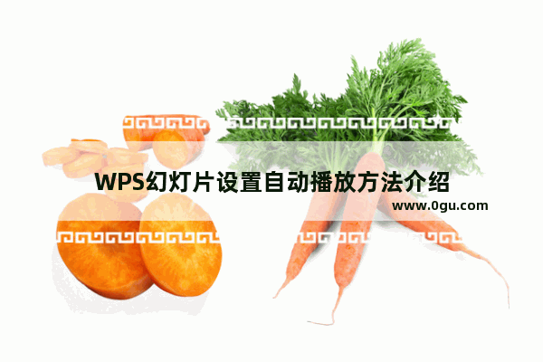 WPS幻灯片设置自动播放方法介绍