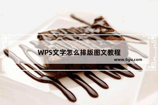 WPS文字怎么排版图文教程