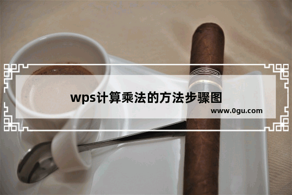 wps计算乘法的方法步骤图