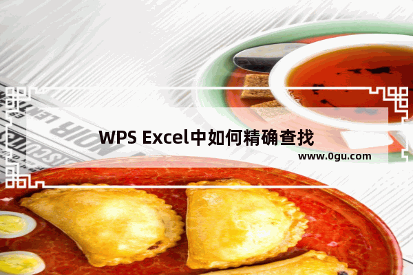 WPS Excel中如何精确查找