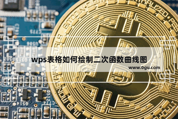 wps表格如何绘制二次函数曲线图