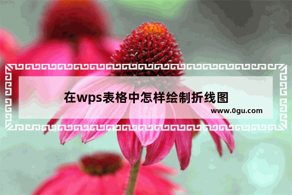 在wps表格中怎样绘制折线图