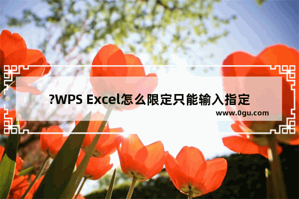 ?WPS Excel怎么限定只能输入指定范围内的日期 WPS表格限制输入的日期的方法教程