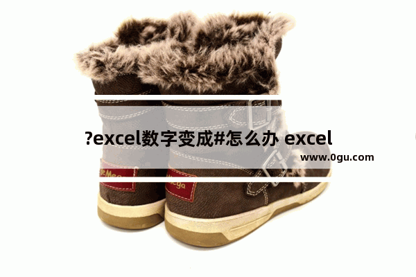 ?excel数字变成#怎么办 excel数字变成#的还原方法