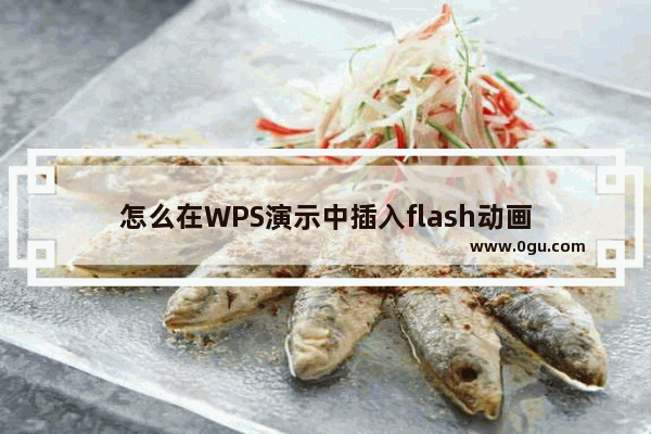 怎么在WPS演示中插入flash动画