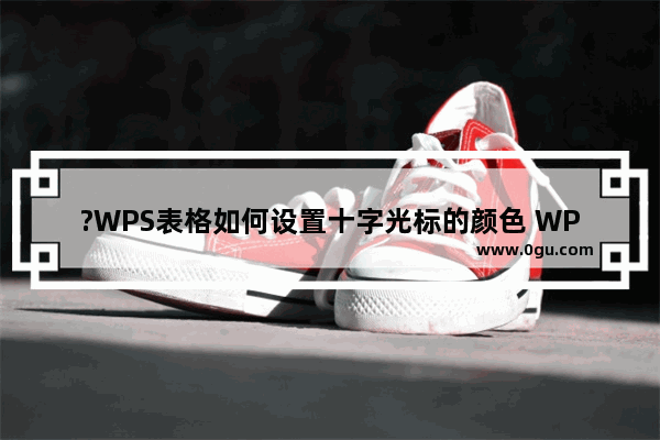 ?WPS表格如何设置十字光标的颜色 WPS Excel调整横竖十字颜色的方法教程