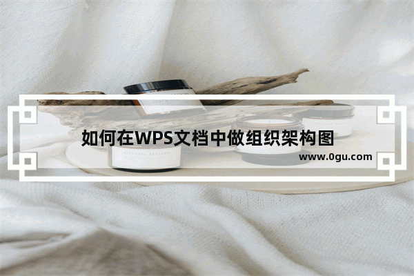 如何在WPS文档中做组织架构图