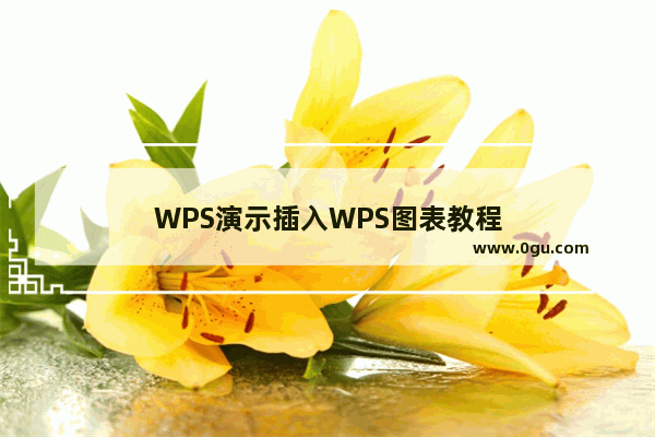 WPS演示插入WPS图表教程