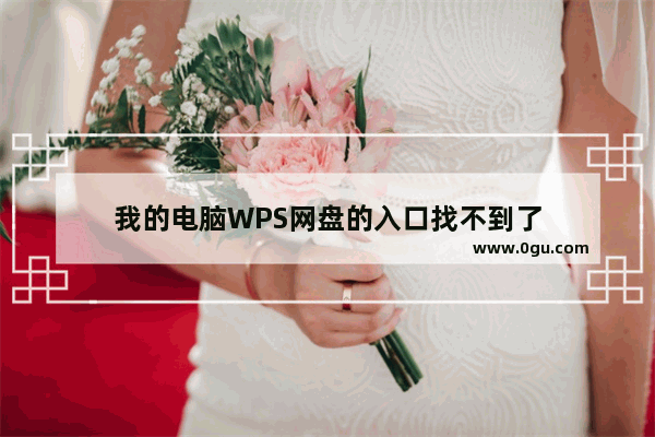 我的电脑WPS网盘的入口找不到了