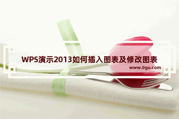 WPS演示2013如何插入图表及修改图表类型为其他样式