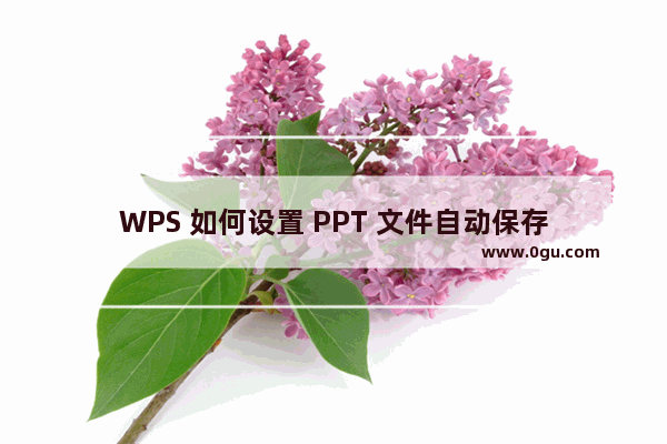 WPS 如何设置 PPT 文件自动保存