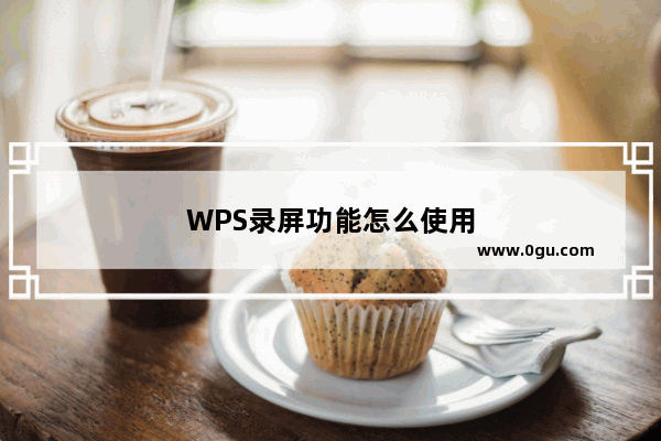 WPS录屏功能怎么使用