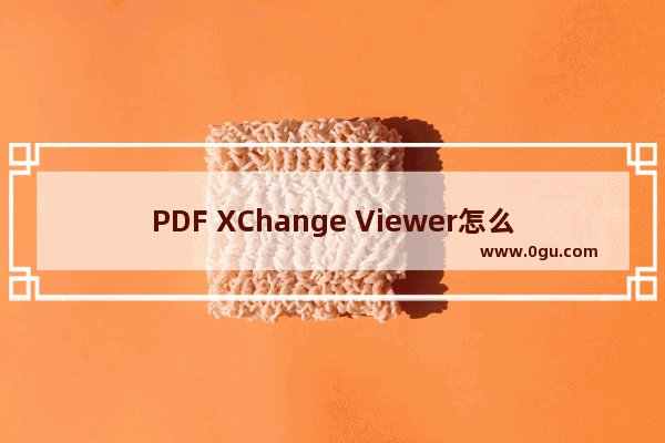 PDF XChange Viewer怎么添加空白页 PDF XChange Viewer插入空白页面的方法