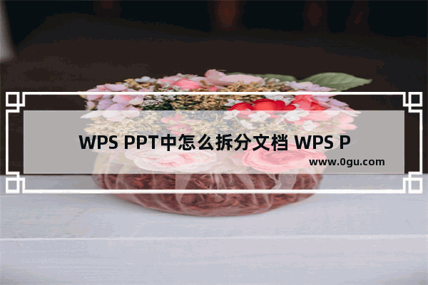 WPS PPT中怎么拆分文档 WPS PPT拆分文档的方法