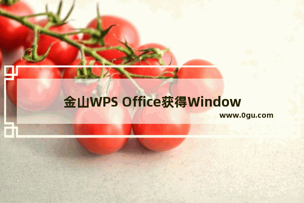 金山WPS Office获得Windows 7兼容性认证