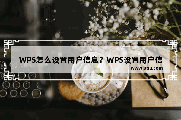 WPS怎么设置用户信息？WPS设置用户信息教程