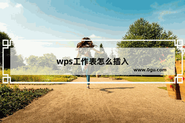 wps工作表怎么插入