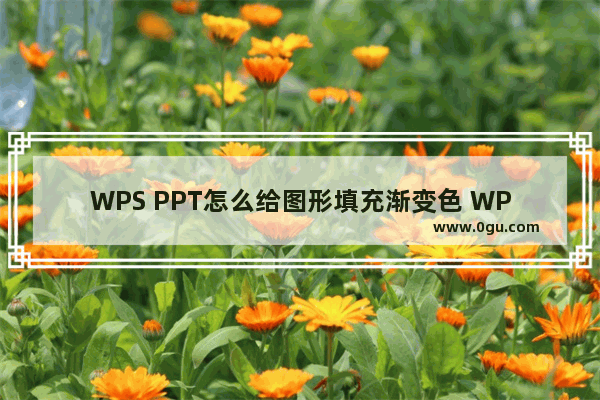 WPS PPT怎么给图形填充渐变色 WPS PPT设置图形渐变色的方法