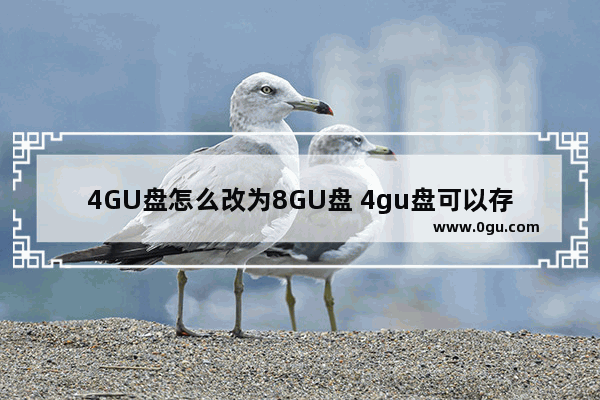 4GU盘怎么改为8GU盘 4gu盘可以存多少文件