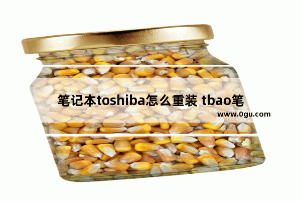 笔记本toshiba怎么重装 tbao笔记本重装系统