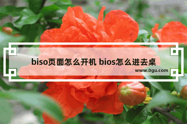 biso页面怎么开机 bios怎么进去桌面