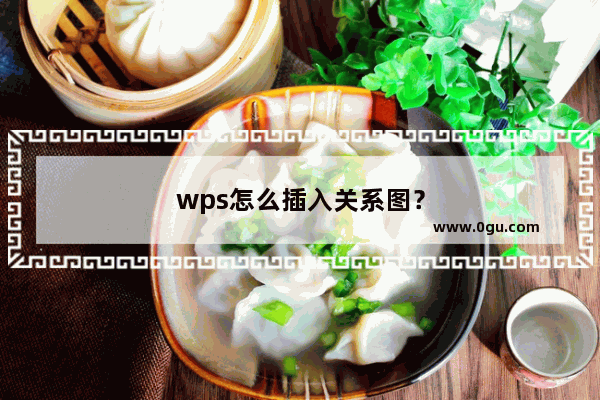 wps怎么插入关系图？