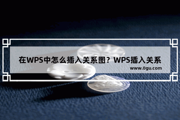 在WPS中怎么插入关系图？WPS插入关系图教程